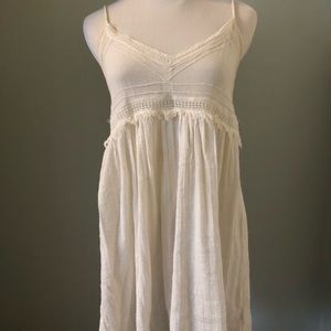Urban Outfitters Cream/White Dress